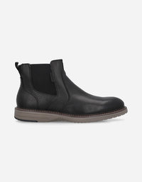 Bullboxer Botines Hombre Cuero Largs-6-31 Negro
