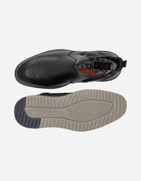 Bullboxer Botines Hombre Cuero Largs-6-31 Negro