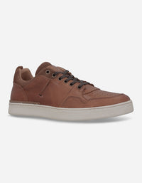 Zapatillas Hombre Cuero Launch-0-23 Brandy