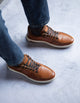 ZAPATILLAS HOMBRE CUERO LAUNCH-0-23 BRANDY