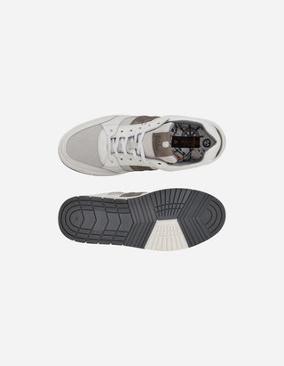 Bullboxer Zapatillas Hombre Urbanas Cuero Y Textil Lochem-0-05 Blanco