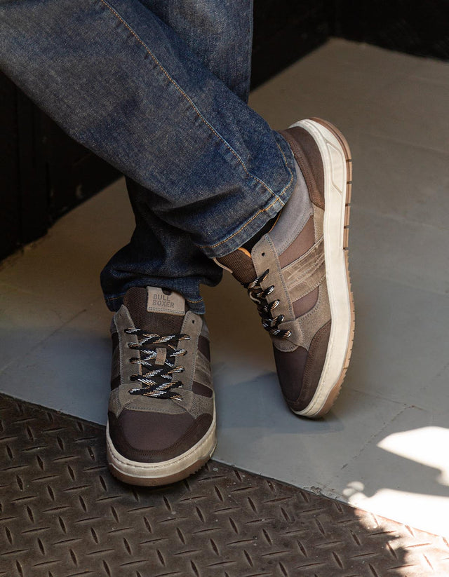 Zapatilla Urbana Hombre Lochem Gris Bullboxer