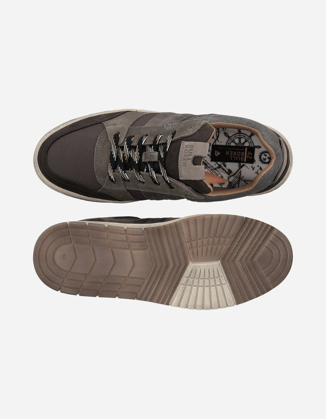 Zapatilla Urbana Hombre Lochem Gris Bullboxer