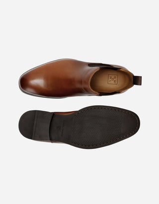 Botines Hombre Chelsea Cuero Londoner-6-06 Brandy