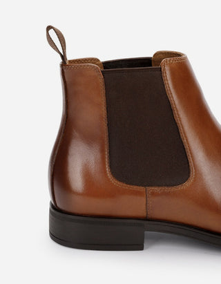 Botines Hombre Chelsea Cuero Londoner-6-06 Brandy