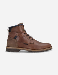 Botines Bototos Hombre Chiporro Cuero Lund-6-11 Brandy