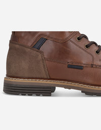 Botines Bototos Hombre Chiporro Cuero Lund-6-11 Brandy