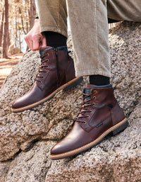 Botines Bototos Hombre Chiporro Cuero Lund-6-11 Café