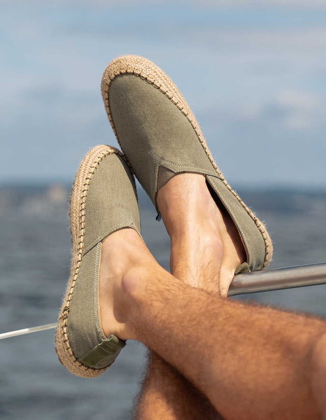 Alpargatas Hombre Textil Mancora II Verde