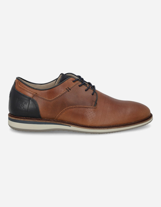Zapatos Hombre Cuero Manhattan-0-35-Brandy