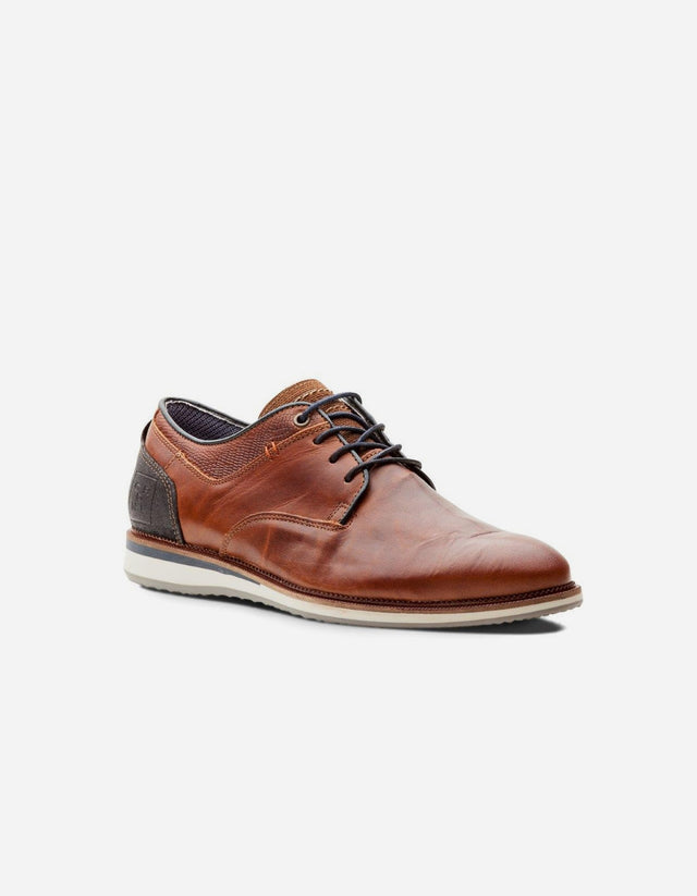 Zapatos Hombre Cuero Manhattan-0-35-Brandy