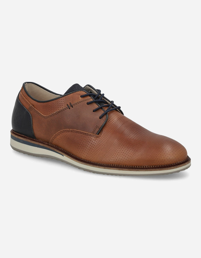 Zapatos Hombre Cuero Manhattan-0-35-Brandy
