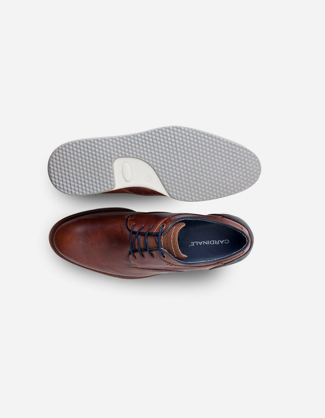 Zapatos Hombre Cuero Manhattan-0-35-Brandy