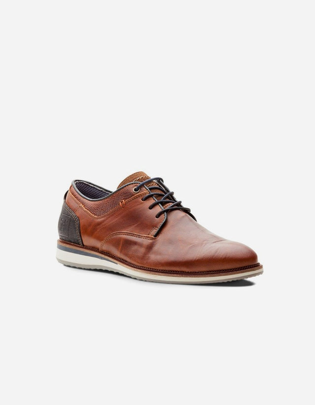 Zapatos Hombre Cuero Manhattan-0-35-Brandy