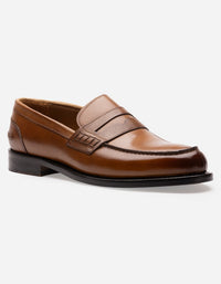 Mocasines Hombre Formales Magno Suela Cuero Hecho En Italia Marchese-4-10 Brandy