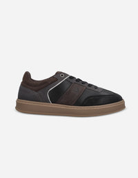 Zapatilla Urbana Hombre Cuero Meppel Negro Bullboxer