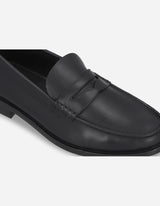 Mocasines Hombre Suela Cuero Moc Arg-5-77 Negro
