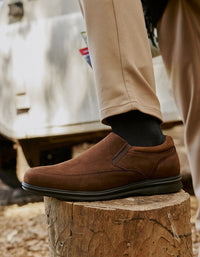 Zapatos Hombre Cuero Morne-3-20 Café