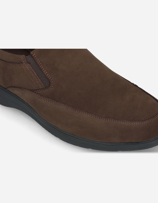 Zapatos Hombre Cuero Morne-3-20 Café