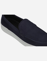 Zapatillas Hombre Slip-On Cuero Murren-4-67 Azul