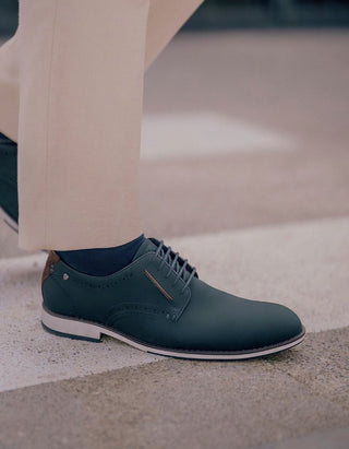 Zapatos Hombre Cuero Nantes-0-68-Azul