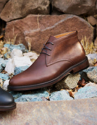 Botines Hombre Cuero Norbury-6-01 Café