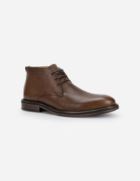 Botines Hombre Cuero Norbury-6-01 Café