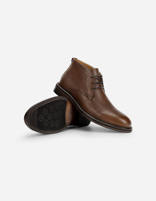 Botines Hombre Cuero Norbury-6-01 Café