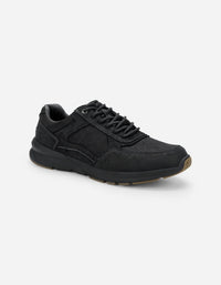 Zapatillas Hombre Cuero Norwest-0-03 Negro