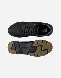 Zapatillas Hombre Cuero Norwest-0-03 Negro