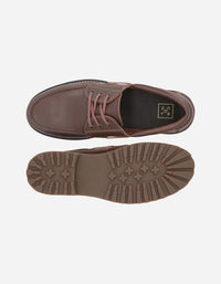 Zapatos Hombre Cuero Oakville-0-02 Café