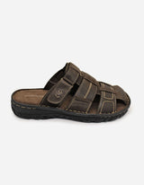 Sandalias Hombre Cuero Ocoa-9-12 Café