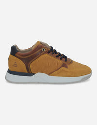Bullboxer Zapatillas Hombre Cuero Omis-0-73 Mostaza