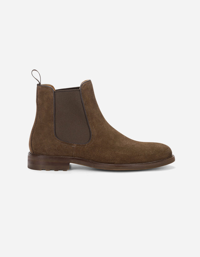 Botines Chelsea Hombre Cuero Ottsville Café