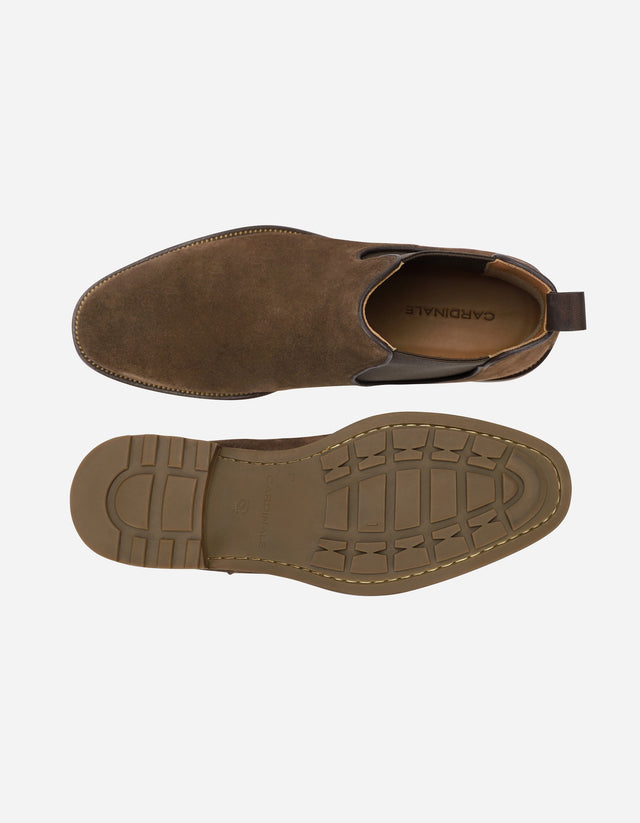 Botines Chelsea Hombre Cuero Ottsville Café