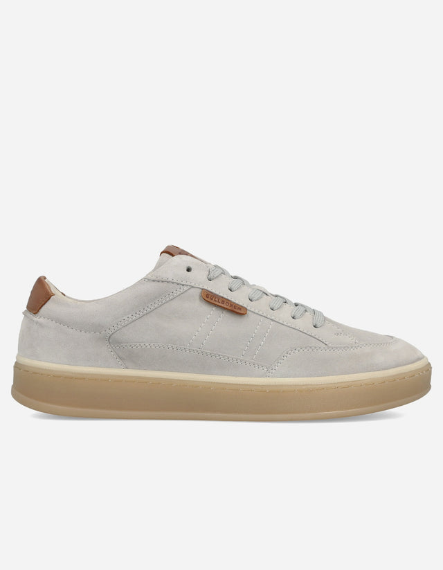 Zapatillas Urbanas Hombre Cuero Palma Blanco Bullboxer