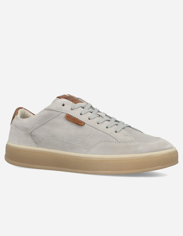 Zapatillas Urbanas Hombre Cuero Palma Blanco Bullboxer