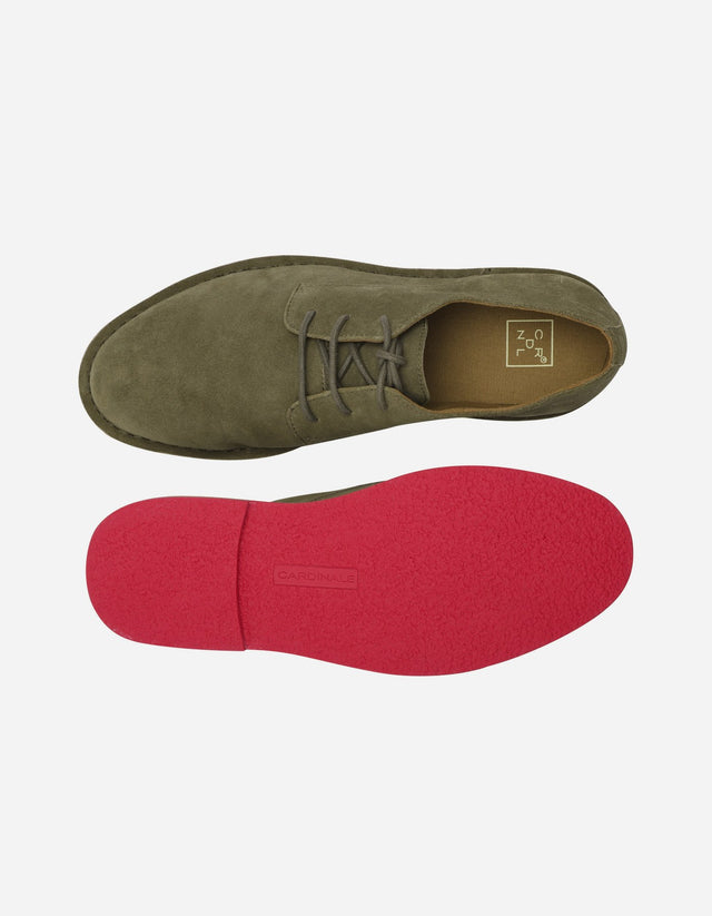 Zapatos Hombre Cuero Parkguell-0-01 Verde