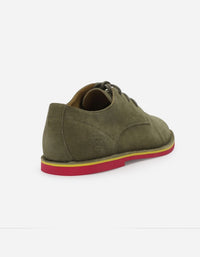 Zapatos Hombre Cuero Parkguell-0-01 Verde