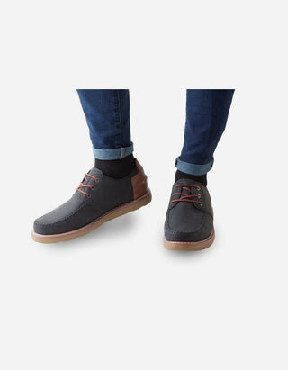 Zapatos Hombre Cuero Parque-0-06-Negro B