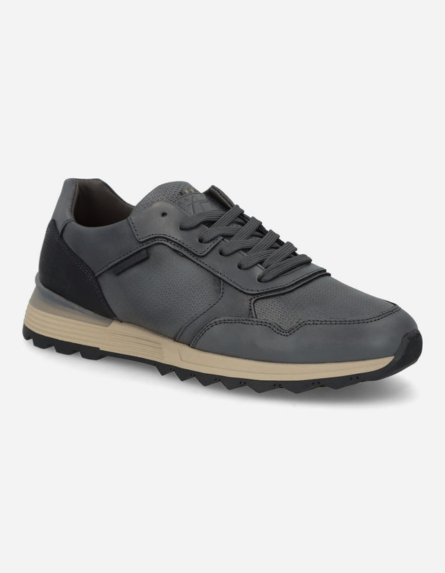 Bullboxer Zapatillas Hombre Cordones Cuero Pazin-0-38 Gris