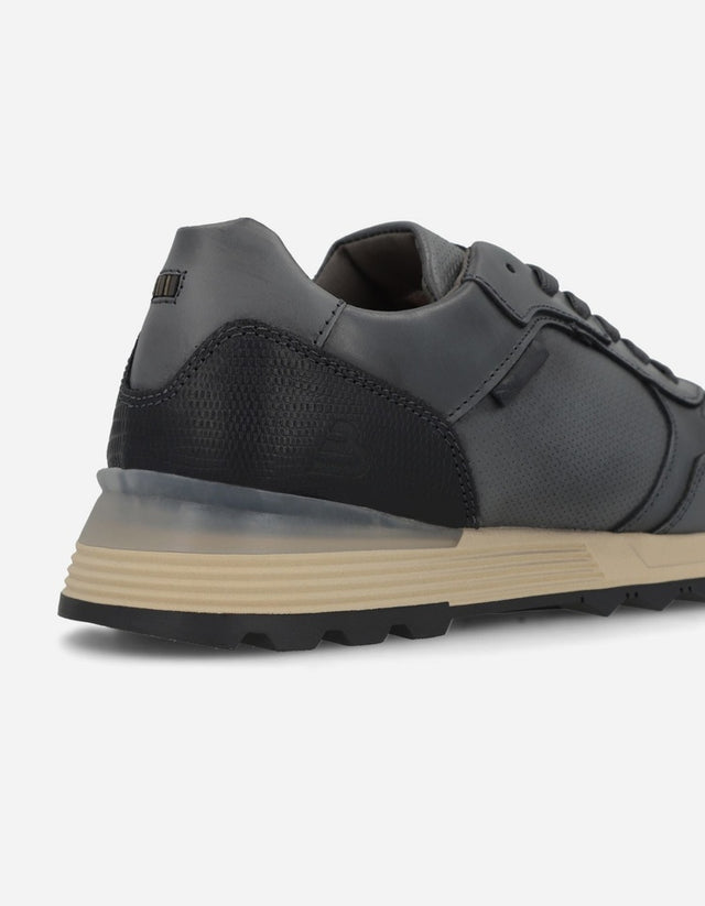 Bullboxer Zapatillas Hombre Cordones Cuero Pazin-0-38 Gris