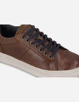 Zapatillas Hombre Cuero Phillos-0-12 Brandy