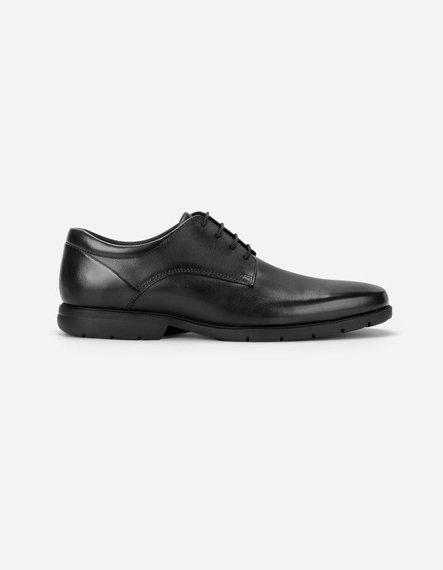 Zapatos Formal Hombre Piuma Punta Lisa Negro