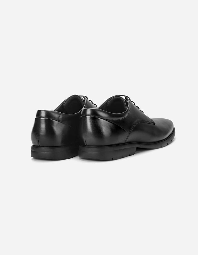 Zapatos Formal Hombre Piuma Punta Lisa Negro