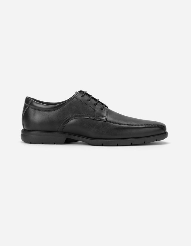 Zapatos Formal Hombre Piuma Punta Costura Negro