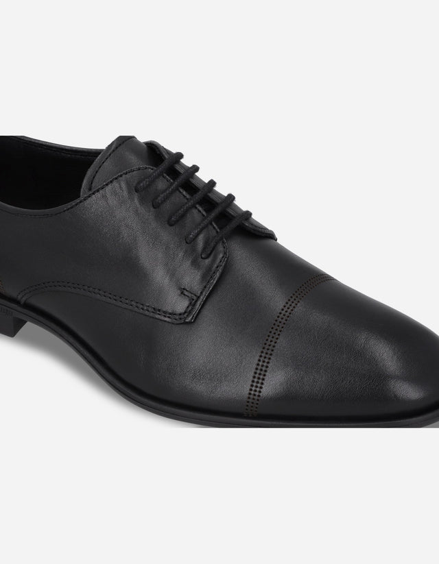 Zapatos Hombre Formales Cuero Porto-0-90 Negro