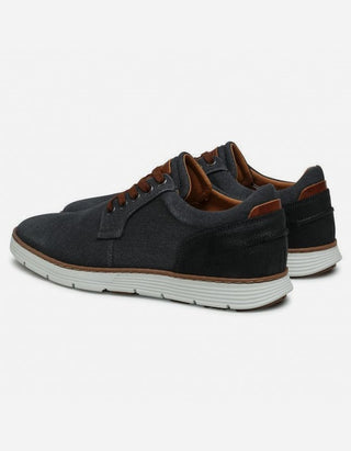 Zapatillas Hombre Textil Prades-0-82 Negro