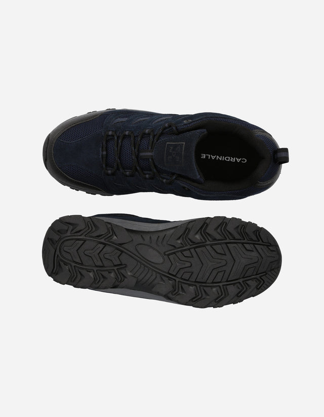 Zapatilla Outdoor Hombre Cuero Praz Azul