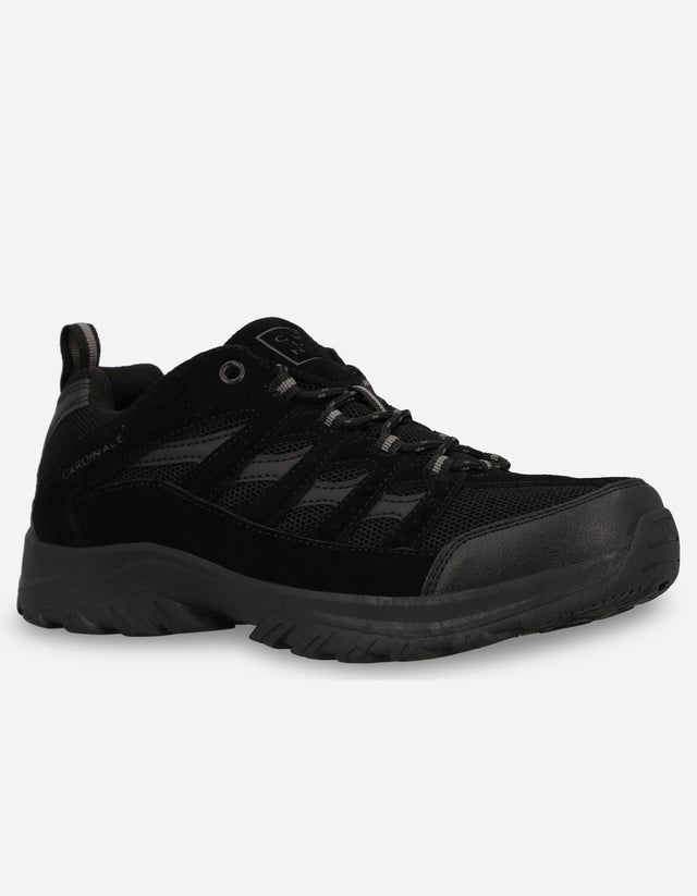 Zapatilla Outdoor Hombre Cuero Praz Negro